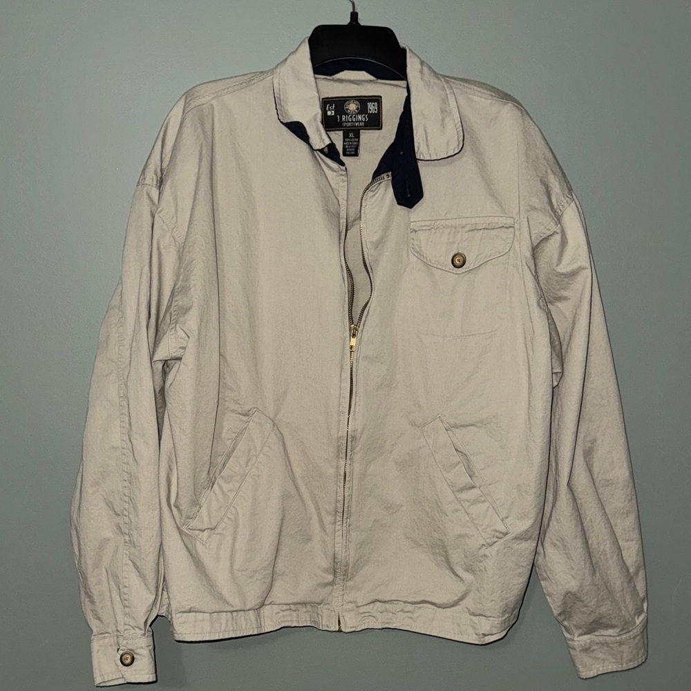 Vintage J. Riggings Khaki Sportswear Jacket